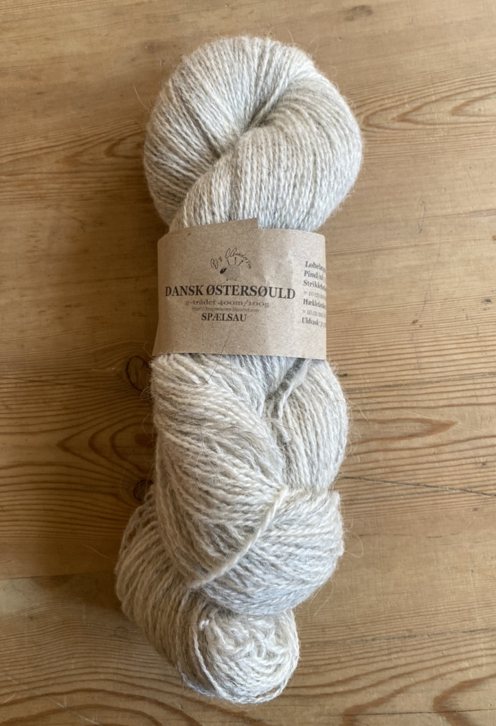 Dansk Østersøuld – 400 m/100 gr – Farve: SAND