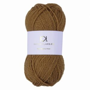 2017_Pure Wool_Golden Brown – Økologisk uldgarn fra Karen Klarbæk