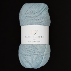 2505_Fine Pure Wool_Light Blue – Økologisk uldgarn fra Karen Klarbæk
