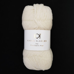 2506_Fine Pure Wool_Nature White – Økologisk uldgarn fra Karen Klarbæk