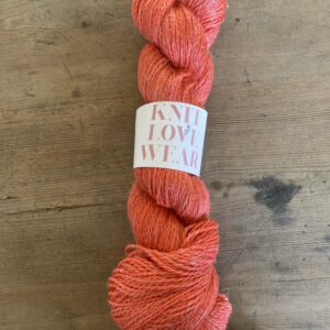 Håndfarvet Summer Alpaca – Knit Love Wear – 420 m/100 gr – Farve: LOLLIPOP RED