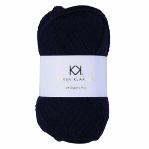 2024_Pure Wool_Navy Blue – Økologisk uldgarn fra Karen Klarbæk