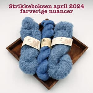 Strikkeboksen standard april 2024 – enkeltboks