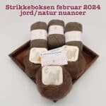 Strikkeboksen standard februar 2024 jord/natur nuancer